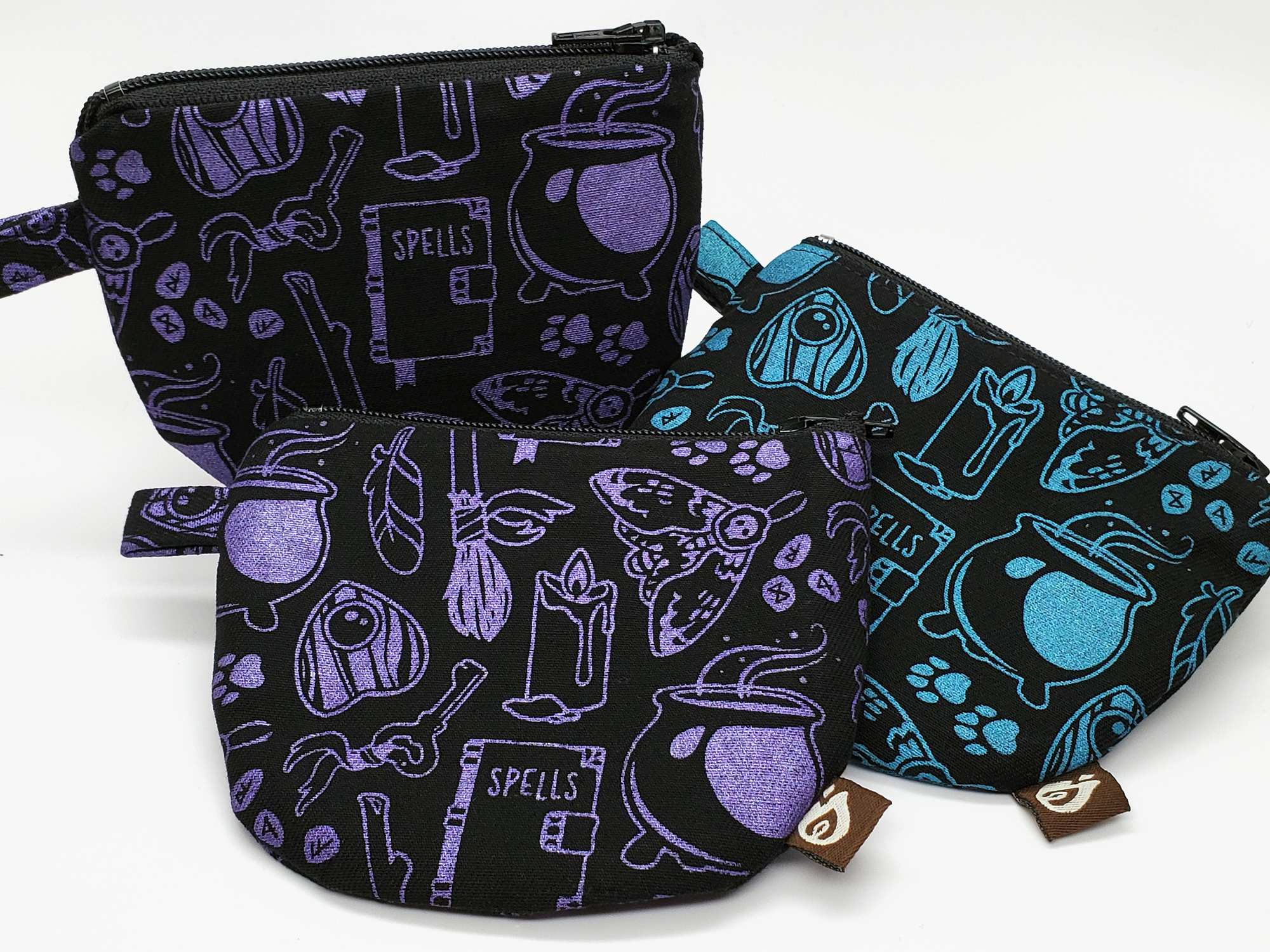 Classic Modern Witch Coin Pouch