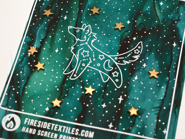 Constellation Wolf - Watercolor